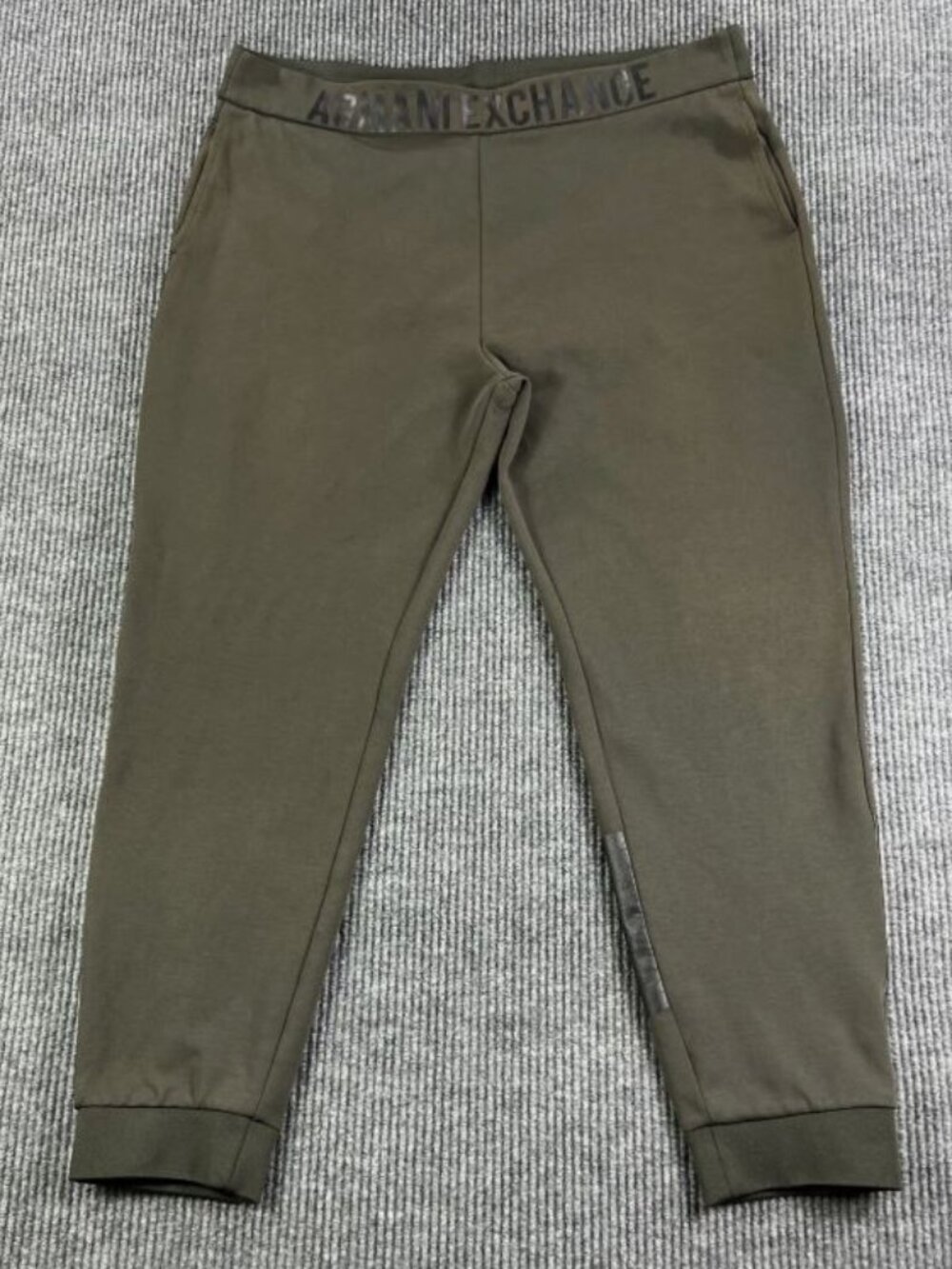 Armani Exchange Mens XXL Camo Green Sweatpants Pants Joggers